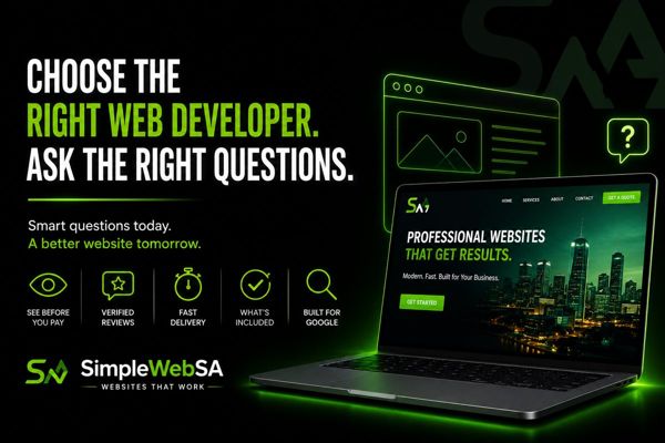 How to Choose the Right Web Developer in South Africa (And What to Ask Before You Pay)
