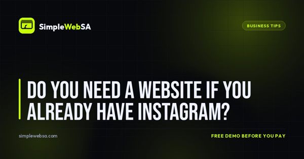 Do You Need a Website If You Already Have Instagram?